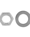 Close-up of washer and nut from 10 Pack 5 Pin Rotary Encoder With Switch 360 Degree Spin EC11 Digital Potentiometer Module