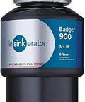 Refurbished Badger 900 Three Quarter Horsepower Continuous Feed Garbage Disposer with Quiet Operation and Easy Install