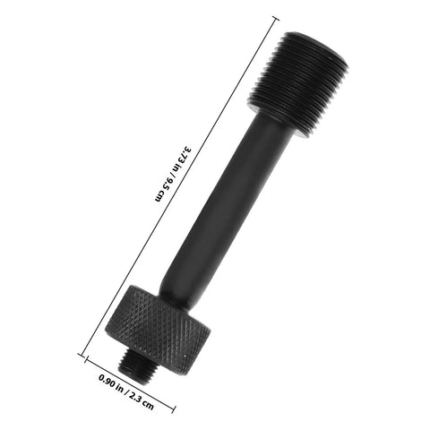 Pro Grade Heavy Duty Hydraulic Tie Rod Punch Kit With Lock Cap component, black rod, 2.3 cm diameter, 19.5 cm length, metal.