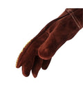 Welding Heat Resistant Safety Gloves With HeatHide Leather Model 5051 Ambidextrous No Closure Design Reusable Durable Work Gloves
