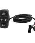 3 In 1 Electric Bike Handlebar Switch For E Bikes And Scooters Waterproof ABS Multi Function Headlight Horn And Left Right Turn Signal Control For Easy Night Rides with wiring