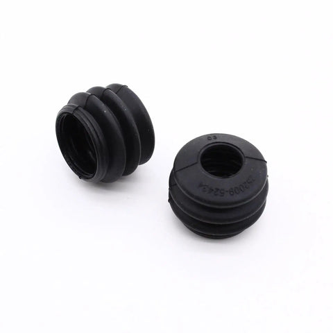 Get Your Car Braking Like A Boss With These Premium Front Brake Caliper Slider Pins Guide Bolts For Easy Install And Smooth Sliding Action Made From Tough Metal And Rubber. rubber brake caliper boots, black, pair