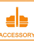 36 Inch Ceiling Fan Downrod in Coal Finish, Beefy Steel Rod for DR536-CL Compatible Fans, Easy Install, Accessory Icon