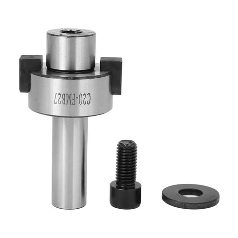 High Speed CNC Tool Holder HSS Milling Chuck Accessory With 30,000 RPM Capacity And 0.003 mm Precision For Lathes And Machining Centers Built Tough With Hardened Construction And Multi Machine Compatibility, steel tool holder with shank, bolt, and washer