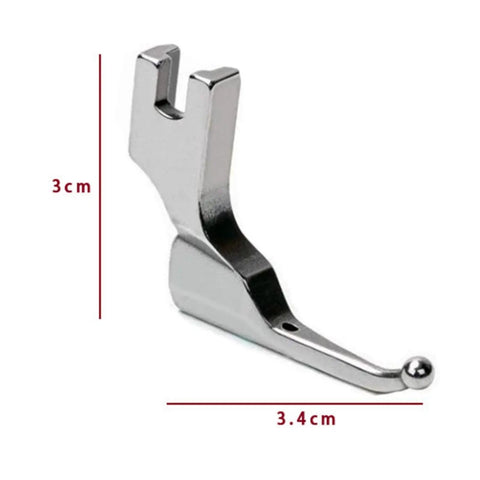 3X Bead Sequin Special Presser Foot For Wedding Dress Beading, durable metal foot with dimensions 3cm by 3.4cm