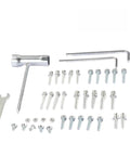Heavy Duty Hex Key Set 40 Piece Sturdy Alloy Wrench Kit For Lawn Mower Chainsaw Repairs Portable Toolbox Storage Gear With All Sizes Included, 40pc alloy hex keys