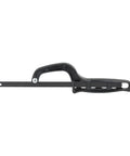 Light Duty 10 Inch Mini Hacksaw With One Handed Grip And Thumb Rest Ergonomic Handle shown from side view
