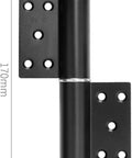 Heavy Duty Folding Steel Hinge Repair Plate Kit With T Hinge Door Hinges Hydraulic Silent Invisible Concealed Door Spring Buffer Damping Automatic Closer For Smooth Soft Close And Quiet Closings