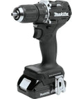 Sub Compact Brushless Cordless Drill Driver Kit With Metal Chuck And Two Speed Gears Built For Tough Jobs And Tight Squeezes side view of drill