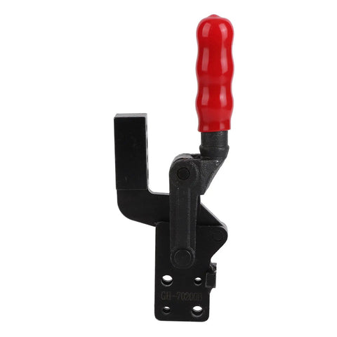 Heavy Duty Arrow Storage Case Clamp With Toggle Latch, high carbon steel, red handle, Model GH 70200B, for equipment installation