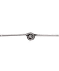 Heavy Duty Satin Nickel Interior Door Hinges 2 Pack Steel Construction showing smooth spin pin and durable steel design.