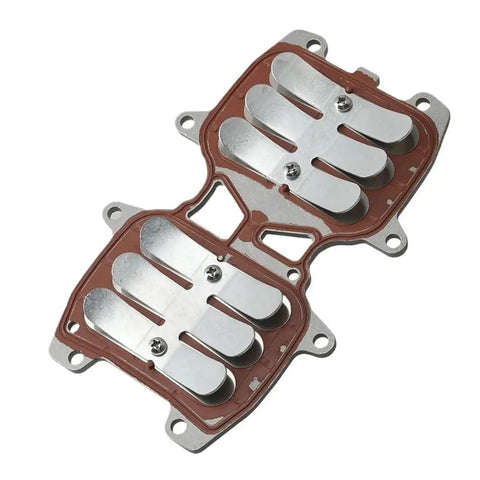 Heavy Duty Outboard Reed Valve Assembly For 2-Stroke E40X Models That Shuts Down Shifting Issues Fast And Lets You Cruise Like A Boss With Solid Gear And Simple Install, two metal reed plates