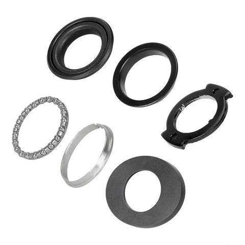 Front Fork Bearing Kit For Electric Scooter 4 Pro, Aluminum Alloy Steering Cup Set With Roller Bearings, Headset Bowl Replacement Parts For Smooth Riding And Wobble Free Steering.