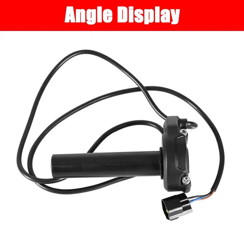 Throttle Grip Kit With Handle Cable And Rolling Bearing For Sur Ron Electric Dirt Bikes X160 X260 Light Bee Smooth Throttle Response Easy Install Plug And Play Durable Grips For Off Road Adventures