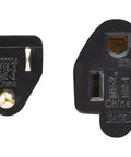 Nema 5-15P to 5-15R power plug for Workhorse Extension Cords 50 Pack, UL Tested for desk setups and gaming.