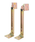 Rotating Concealed Hinges Set 1 Pair Adjustable 10 Gear Hinge With Pneumatic Lift Support for cabinet doors and furniture