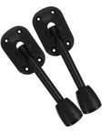 Two Pack Folding Metal Table Legs For Dining Tables And Desks, Beefy Heavy Duty Iron Construction with stable mounts