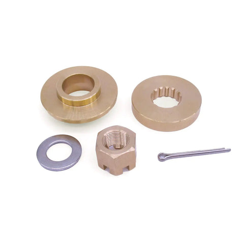 Propeller Hardware Kit For Yamaha Outboard Engines 100HP-300HP Includes Spacers 6E5-45987-00 6E5-45987-01 63P-45987-00 688-45997-01 Castle Nut 90171-18M04 Washer 92990-18200 Cotter Pin 91490-40030 Fits 18-73918 For Quick Secure Prop Installs