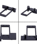 Aluminum Front Axle Servo Mount For AR45P Portal, Low Center Of Gravity, One Tenth RC Crawler Upgrade For SCX10 III, black