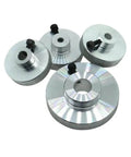 CNC Stepper Motor Hand Wheel Gear Up For Precision Inner Hole Options 5mm 6.35mm 8mm Rugged Hand Wheel For Double Shaft CNC Control.