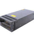 1200W 48V Single Output Switching Power Supply For LED Strips And Industrial Control Systems 25A Heavy Duty High Capacity DC Converter Efficient Durable Power Solution For Industrial Equipment. gray metal enclosed DC power supply with vented housing