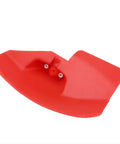 Red Plastic Replacement Guard For 24, 26, And 28mm Shaft Trimmers And Brush Cutters, Tough Durable Shield, Front View