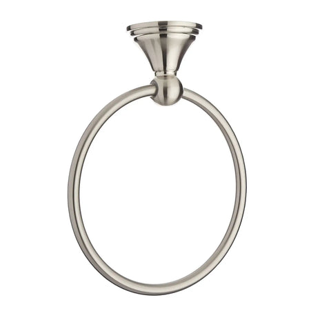Heavy Duty Round Towel Ring Holder With Oil Rubbed Bronze Finish, Solid Zinc Alloy Bathroom Wall Rack, Quick Install Kit Included, Classic Vibe Accessory That Slaps Any Bath Setup