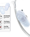 30 Pcs Anti Slip Silicone Nose Pads For Glasses With Hexagon Grip shows usage guide for optimal fit and comfort on eyeglass frames.