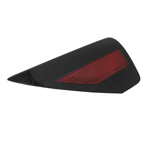 Knockout Quality Direct Bolt On Left Rear Bumper Reflector Cover Red Lens For Tesla Model 3 And Model Y 2017 To 2020 angled view
