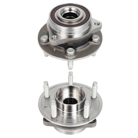 Front Wheel Bearing And Hub Assembly For 2018 2021 Chevy Equinox And 2018 2021 GMC Terrain With ABS Tone Ring Sensor Five Lug Front