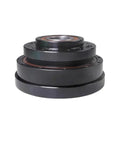 Hollow Harmonic Drive Speed Reducer Gear Box Kicking High Torque Low Backlash For Stepper Servo Motors And Robotic Joints, compact black gearbox.
