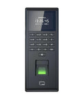 Top Shelf Fingerprint Time Clock With Keypad For Smart Door Access Control With Optical Reader Handling Wet Or Dry Fingers Quickly TCP IP Ready Perfect Solution For Offices Or Residential Use Where Solid Security Gets The Job Done black biometric access keypad with fingerprint reader
