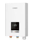 Powerful 14kw Electric Tankless Water Heater Delivers 240v On Demand Instant Heat With Sleek Led Controls and Rugged Etl Certification.