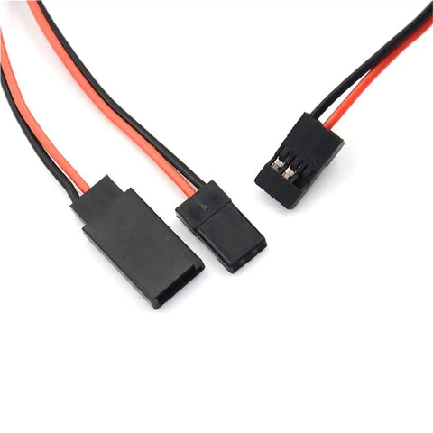 3 Pack 3 Way Power On Off RC Switches for Cars Trucks Planes Helicopters and Drones with Durable High Temp Silicone Wire Leads