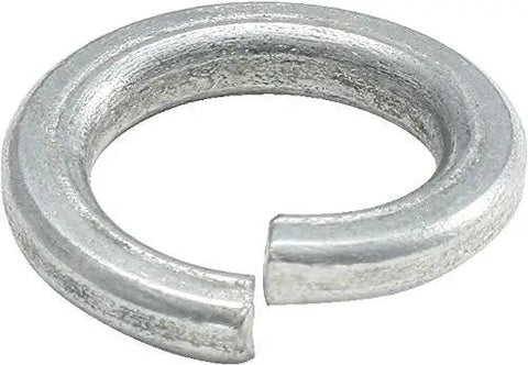 Heavy Duty Spring Washer Assortment Kit Built Tough For Garage Hustles And Auto Repair Projects Featuring Locking Discs In Metric Sizes M3 Through M10 With A Solid Pack Of 1200 Pieces - Close-up of M4 spring ring.