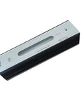 Badass Heavy Duty Magnetic Aluminum Spirit Level with crystal clear bubble vials for precise horizontal alignments.