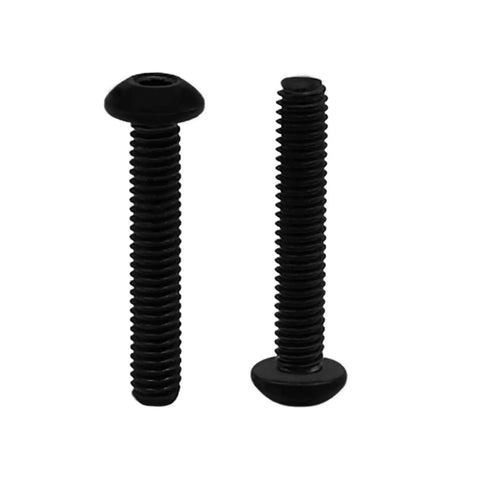 Titanium M2x14mm Button Head Socket Cap Screws ISO 7380 Hex Black GR2 Dope 10 Pack For RC Cars Drones 3D Printing And DIY Projects