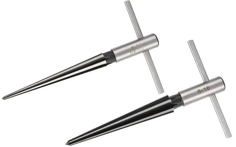 T Handle Taper Reamer Set For Woodworking And Guitar Luthier Projects Pro Grade Go To Hand Held Bridge Pin Hole Enlarging Tool 3-16 mm