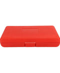 Red plastic carrying case for Sick Heavy Duty Bearing Separator Kit With Complete Nine Piece Set For Hardcore Pinion Removal And Hub Axle Puller Jobs On Any Rig Plus Two Or Three Jaw Options And Adjustable Angles Gonna Save Your Time Making Expert Shop Work Super No Hassle