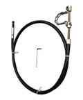 Heavy Duty Electric Drill Drain Auger Snake For Bathroom Sink And Tub Clogs Fast Hex Shank and chain attachment for effective cleaning.