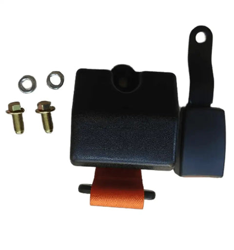 Universal Retractable Seat Belt Fits Forklifts And Tractors Adjustable Up To Seventy Eight Inches Dot Certified Auto Locking Heavy Duty Webbing No Sweat Install Solid Protection For Daily Grinds And Weekend Hustles On Mowers And Golf Carts