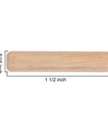 Side view of a 5/16 inch by 1 1/2 inch cherry wooden dowel, part of 1000 Piece Five Sixteenth Inch Wooden Dowel Pins Set For Woodworking.