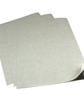 Magnetically Receptive Vinyl Sheet For Magnetic Miniatures Storage, 3 Pack, 0.025 Inch Thick, Letter Size, Adhesive Backed