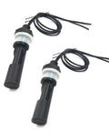 2 Pack M16 Water Level Sensor Float Switch, 110V DC Side Mount Horizontal Liquid Level Controller for aquariums and pools