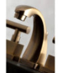 Claremont Mini Widespread Lavatory Faucet With Solid Brass Pop Up In Polished Chrome Built To Last 8 To 16 Inch Deck Mount 3 Hole Installation