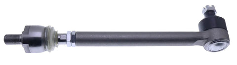 Heavy Duty Kickass Steering Arm Tie Rod Ball Joint Straight Swap Replacement For Case Ih 4wd Loader Backhoe Real Deal Fixed Farm Steering 144457A1 112509A1 side view of ball joint with threaded end and nut
