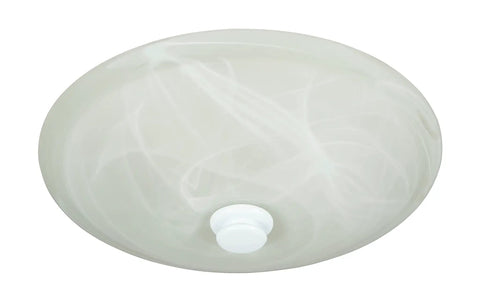Boswell Decorative Bathroom Ventilation Fan With Light Ultra Quiet 70 CFM Swirled Marble Glass Includes 3 Interchangeable Finials