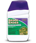 Sedge Ender Concentrated Weed Killer For Lawns 16 Oz bottle with purple cap, product label visible