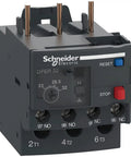 TeSys DPER32 Thermal Overload Relay with Manual and Auto Reset, Screw Clamp Terminals, front view showing reset and stop buttons.