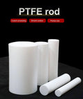 PTFE Teflon Rod Bar Stock Half Inch Diameter Forty Inch Length Heavy-Duty Pro-Grade All-Purpose Nonstick Rods Display